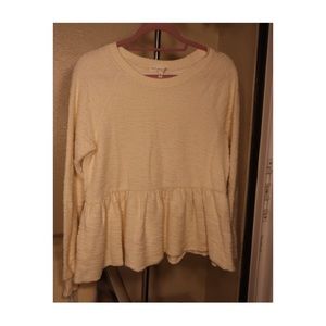 Urban outfitters long sleeve tutu blouse